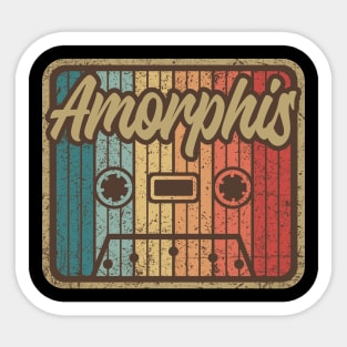 Amorphis Vintage Cassette Sticker